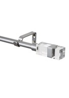 11503 KARNISZ DRĄŻKOWY JEDNORZĘDOWY SREBRNY 120 cm