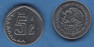 Meksyk 5 centavo, 2001 KM#546