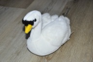 pluszak maskotka piękny łabędź