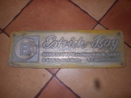 ALUMINIOWA TABLICA Z MASZYNY ESTRICH-BOY