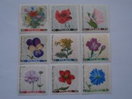 Polska - kwiaty polne - Fi. 1634-42 **