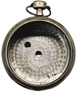 Koperta zegarka kieszonkowego, grawerowana, vintage, 46 mm, 30 g