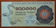 PRL 200 000 zł 1989 P 0050236 Stan unc