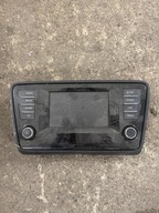 WYŚWIETLACZ EKRAN RADIO NAWIGACJA SKODA OCTAVIA III 5E0919605D OE
