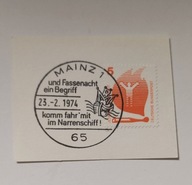 Bund. Kasownik Mainz 1. Statek. 04504ę