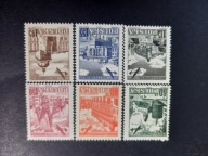 Fi 715 - 720 ** Wydanie na Przesyłki Lotnicze - Budowle Historyczne z 1954