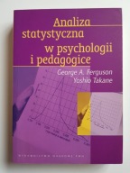 Analiza statystyczna w psychologii i pedagogice , FERGUSON