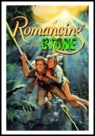 A2 PLAKAT FILMOWY FILM MIŁOŚĆ SZMARAGD I KROKODYL, ROMANCING THE STONE 1984