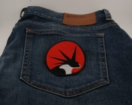 Naszywka Haftowana PUNK KOT Irokez – 10 x 8,9 cm