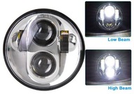 Wkład LED 5,75 cala do lamp Harley Triumph Honda Suzuki Custom 40W Chrom