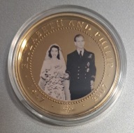 Wyspy Cooka 1 dolar, 2007r. Portet ślubny BCM