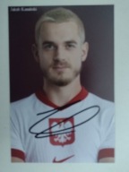 Zdjęcie 10x15 autograf Polska Jakub Kamiński PZPN 2024