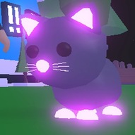 Roblox Adopt Me - Neon Fly Cat