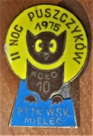 II Noc Puszczyków 1975 Koło10 PTTK WSK Mielec