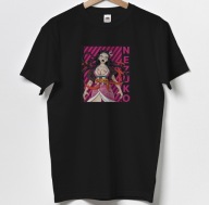 Męska koszulka anime Nezuko Kamado Demon Slayer M