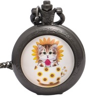 Zegarek, Naszyjnik, Wisiorek - Kot nr.618