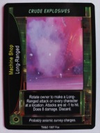 Crude Explosives ALIENS PREDATOR CCG