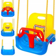 Huśtawka Ogrodowa Dla Dzieci 3w1 Do Ogrodu Na Linach