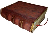 A6 Mini Księga 120k BRĄZOWY Notatnik 80g notes rekwizyt prezent