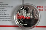 Moneta 10 zł My Polacy dumni i wolni 1918 - 2018 r