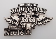 Znaczek, odznaka, blacha zlotowa, motocyklowa No.2998