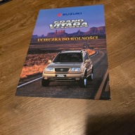 Suzuki Grand Vitara 5D j.Polski prospekt folder katalog broszura