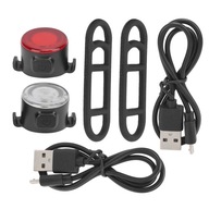 Rowerowa lampa tylna LED Zestaw przednich świateł USB Rower ładowany Nocna