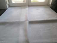 LNIANY OBRUS ADAMASZEK SECESYJNE BUKIETY WSTĘGI 145 x 150 P