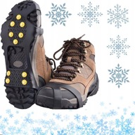 KOLCE NA BUTY NAKŁADKI ANTYPOŚLIZGOWE NA BUTY GUMOWE Z KOLCAMI 35-39