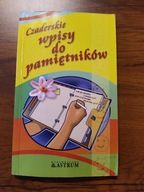 CZADERSKIE WPISY DO PAMIĘTNIKÓW Anna Tkaczyk