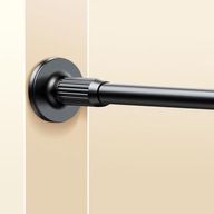 Drążek teleskopowy GOLDION bez wiercenia, 115-565 cm, Ø 32mm, czarny K219