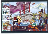 A26735)Disney: Gambia 566 - 569** + Bl 15**
