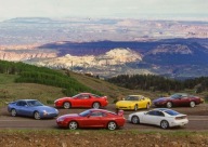 Plakat A3 - 90's GT Cars (Supra 968 RX-7 Corvette)