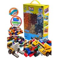 KLOCKI KONSTRUKCYJNE ZESTAW KREATYWNE DO BUDOWANIA DUZO ELEMENTOW