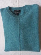 Tahari Pure Luxe luksusowy, lekki sweterek ze 100% kaszmiru