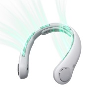 Wentylator Jisulife Neck Fan 5000mAh na szyję przenośny wiatrak USB - szary
