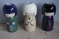 BoConcept DENMARK ŚWIECZNIKI JAPONKA SUSHI NOWE DREWNO 2 szt. danish design