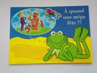 Muppet Show - Kermit, Miss Piggy, Miś Fozzie - unikalna pocztówka