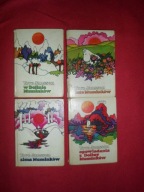 Tove Jansson Muminki 4 książki Lato Muminków Zima Muminków Opowiadania z do