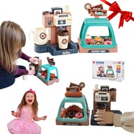 ZABAWKA EKSPRES DO KAWY KAWIARKA DLA DZIECI DO ZABAWY KAWIARNIA KASA KAWA