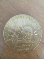 Moneta Błogosławiony Jan Paweł II,Wadowice Kraków Watykan