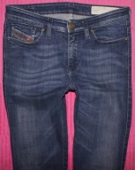 DIES skinzee - JEANSY BIODRÓWKI RURKI W27L32