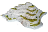 Góra rogowa wzgórze 31 gry bitewne stół diorama