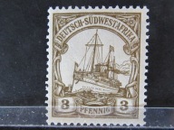 Niemiecka Afryka Wsch. stary znaczek (1/20