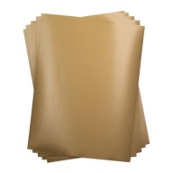 Folia - naklejka złota do robienia zdrapek 5 arkuszy