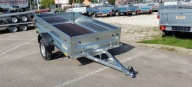 Neptun N7-210 RUSTIK przyczepa 210x129x40cm SPAWANA RAMA MOCNA 750kg