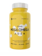 Noyo mega omega ADEK Omega 1000 D 4000 K2 MK7 60 kapsułek