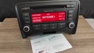 radio Panel Audi TT 8J 8J0 Concert MP3 CD --NOWE-- plus KOD