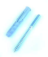 DWUGWINT Z KOŁKIEM śruba i kołek M8 x 10 cm