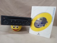 Renault RadioSat Fabryczne Radio CD 22DC278 ROZKODOWANE Instrukcja KOMPLET